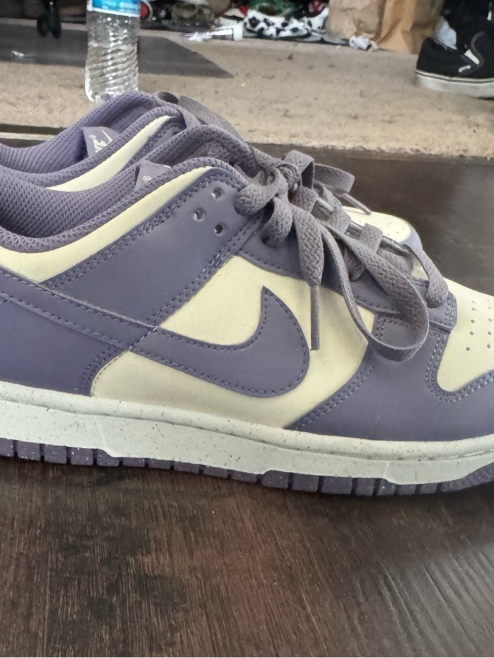 Nike Low Top Sneakers in Lavender and Creamy White